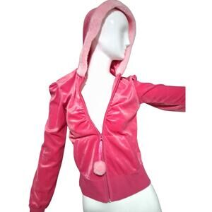 Y2k Victoria’s Secret Sexy Little Things ‘Santa Baby’ Zip Up Hoodie Womens Small